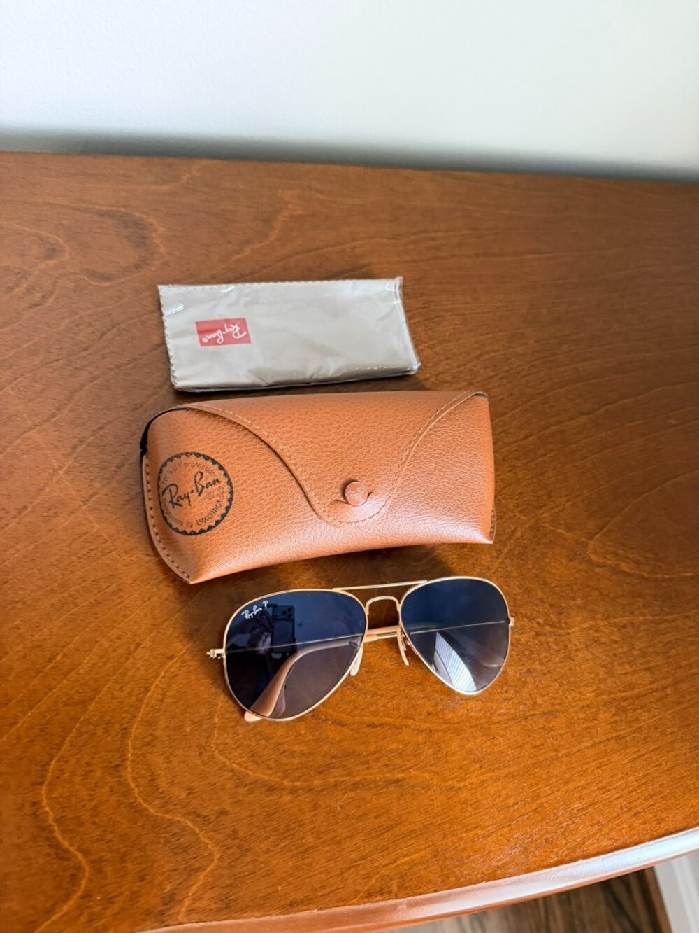 Ray-Ban Aviators with Case